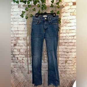 zara flare jeans